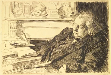 Portrait of Ernest Renan